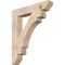 Ekena Millwork Merced Slat Smooth Bracket, Douglas Fir, 5 1/2"W x 34"D x 40"H BKT06X34X40MRC06SDF - alternate 1